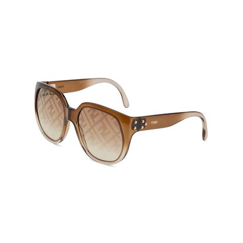 occhiali fendi marroni
